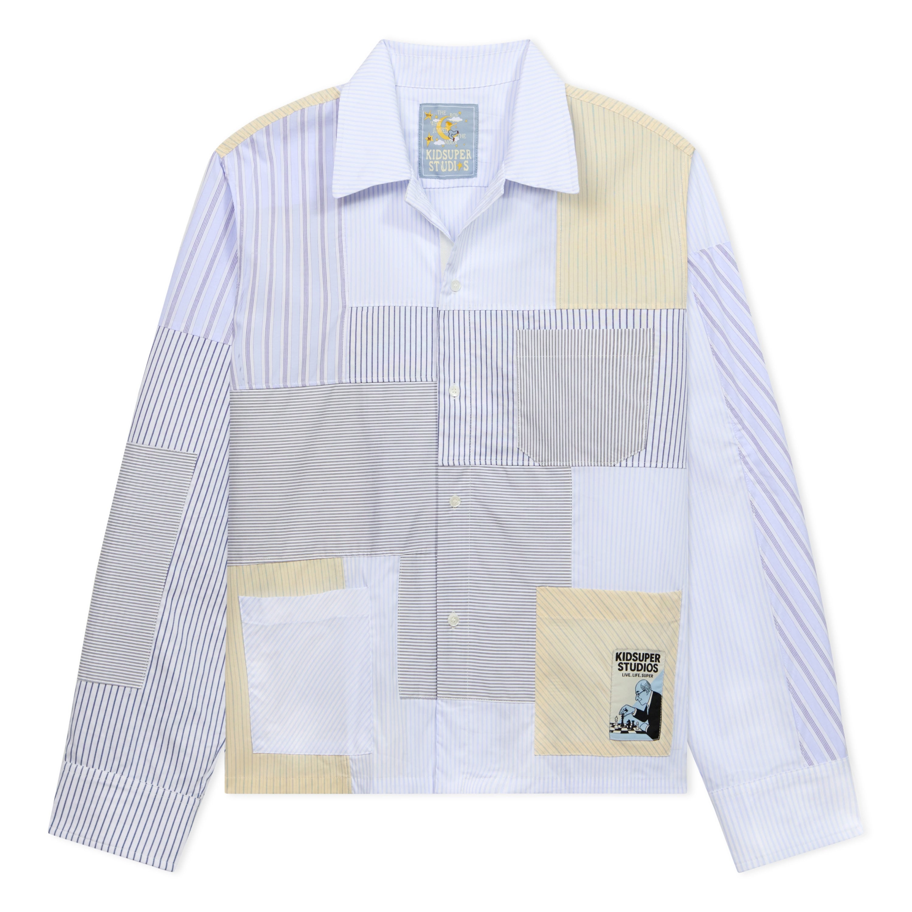 Patchwork Overshirt [Multi] - KidSuper