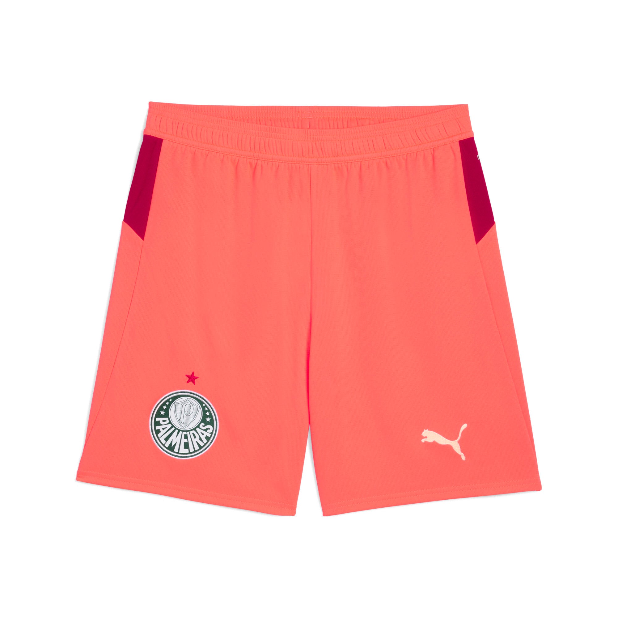 SE Palmeiras SHORTS REPLICA[Glowing Red/Dark Crimson] - KidSuper