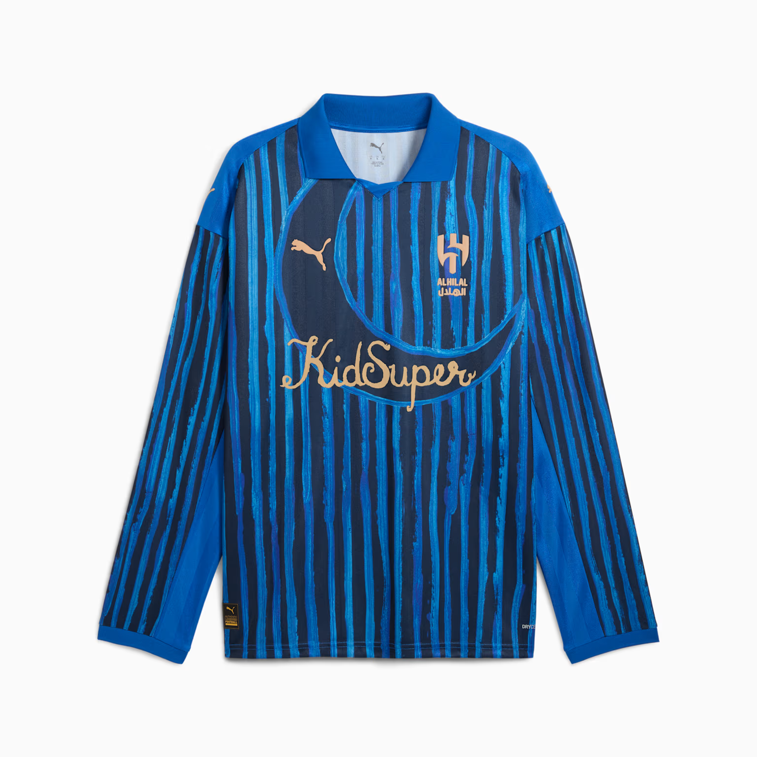 Al-Hilal Saudi FC LS RETRO SHIRT [Blue Intense/Club Navy] - KidSuper