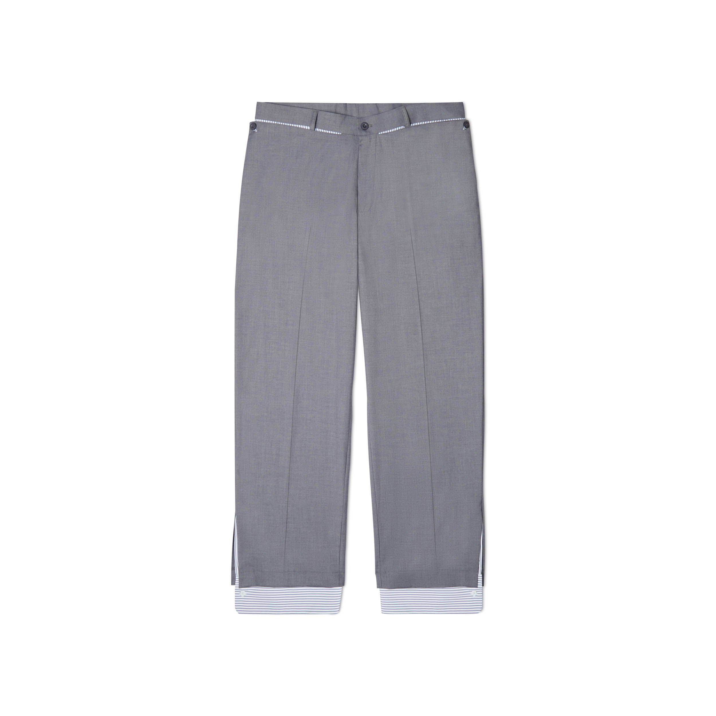 Cuff Pants [Grey]