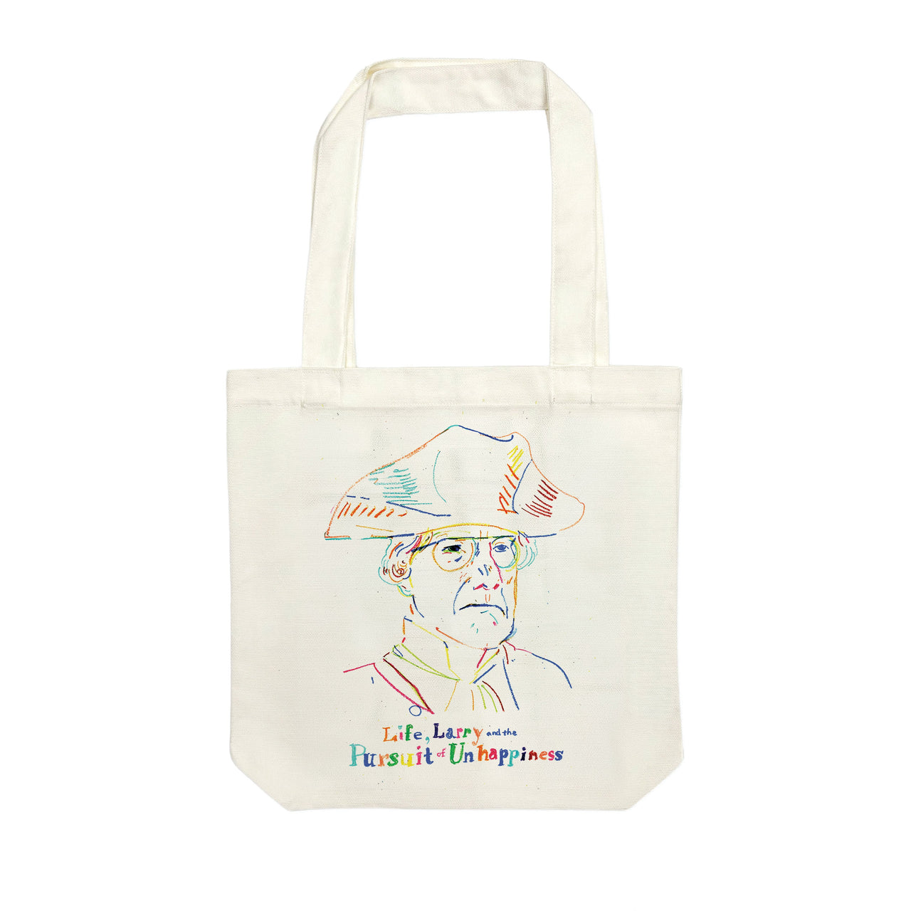 HBOⓇ Original’s LIFE, LARRY & THE PURSUIT OF UNHAPPINESS x KIDSUPER TOTE BAG