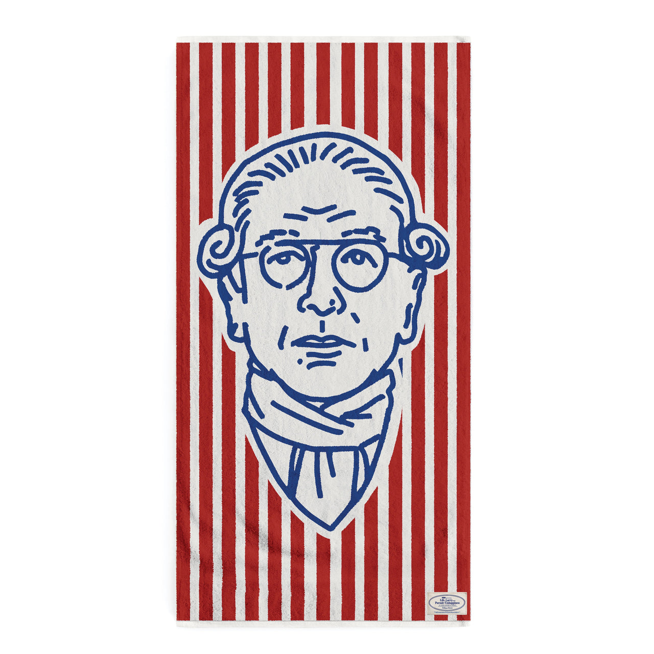 HBOⓇ Original’s LIFE, LARRY & THE PURSUIT OF UNHAPPINESS x KIDSUPER BEACH TOWEL