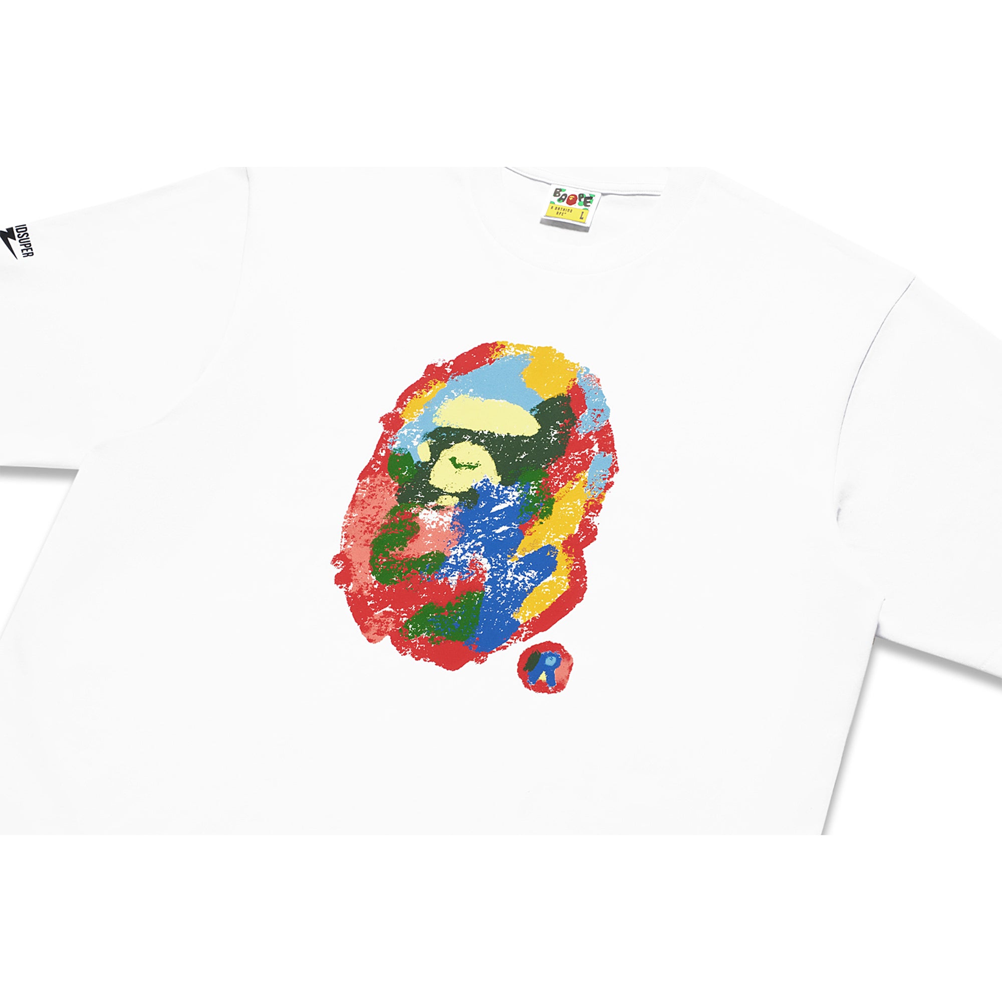 BAPE HEADS SHOW 2018 T-shirt White A Bathing Ape Size L | eBay