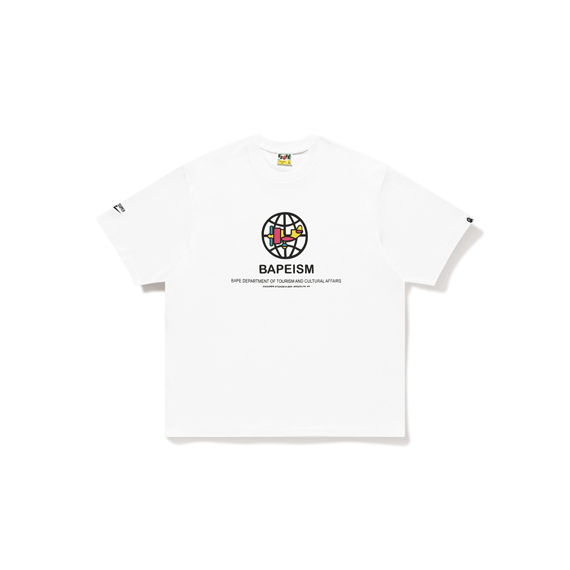 BAPE X KIDSUPER PAINTING APE HEAD TEE – eu.bape.com