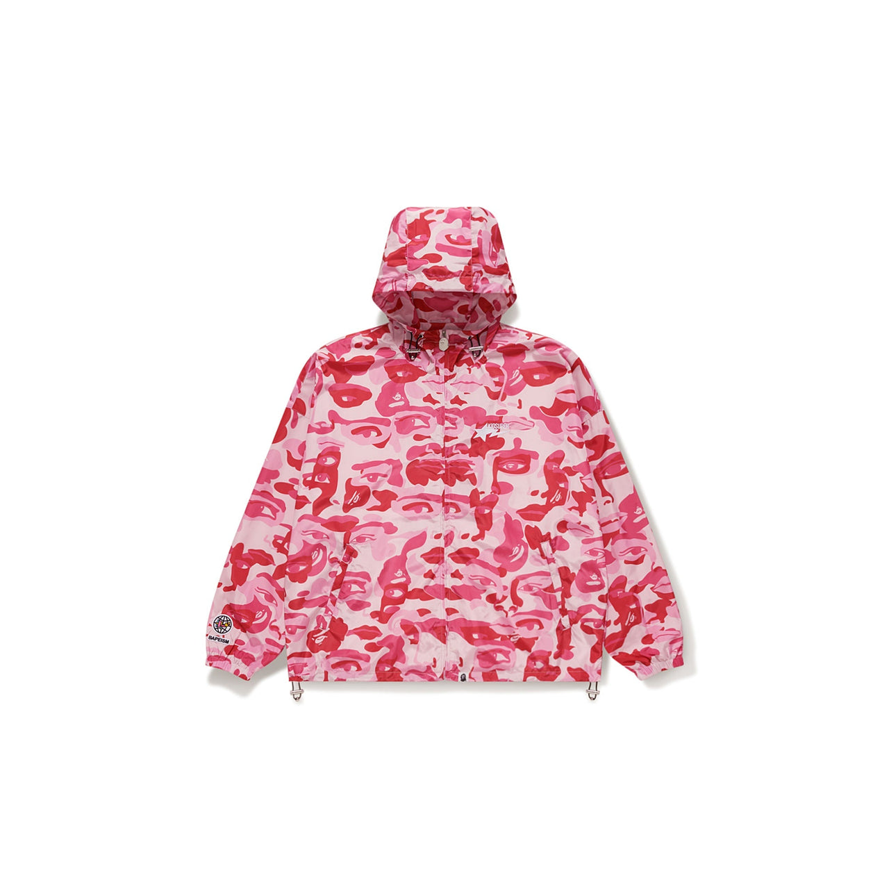 BAPE X KIDSUPER CAMO LIGHTWEIGHT JACKET M PINK