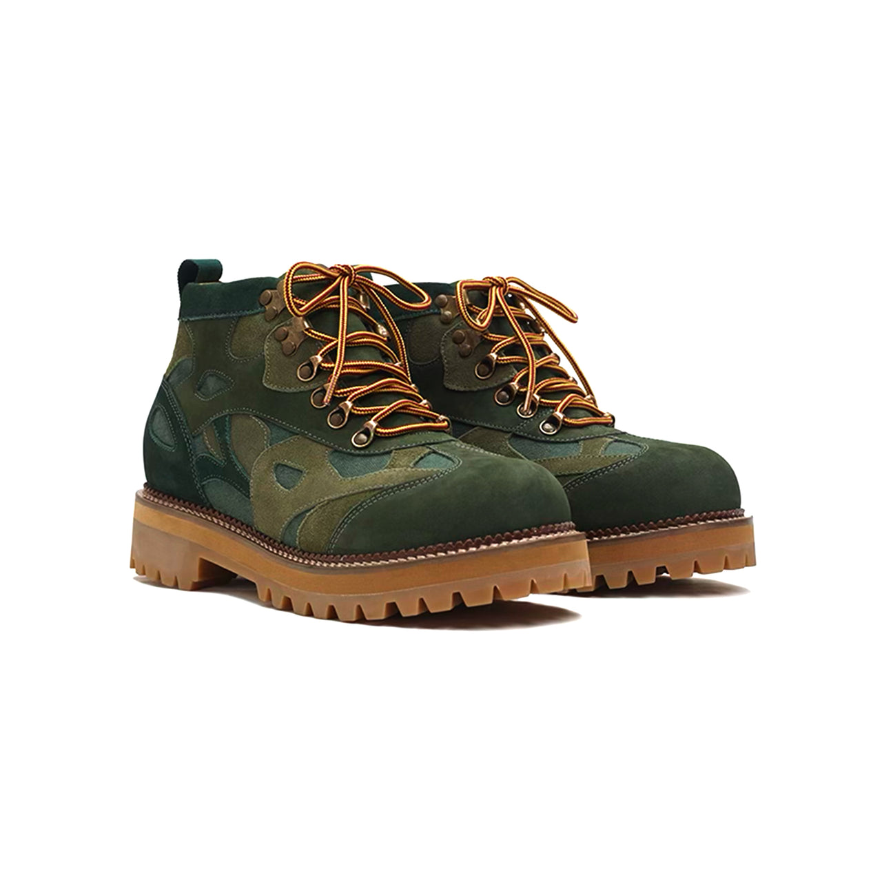Boots With Swirls [Green]