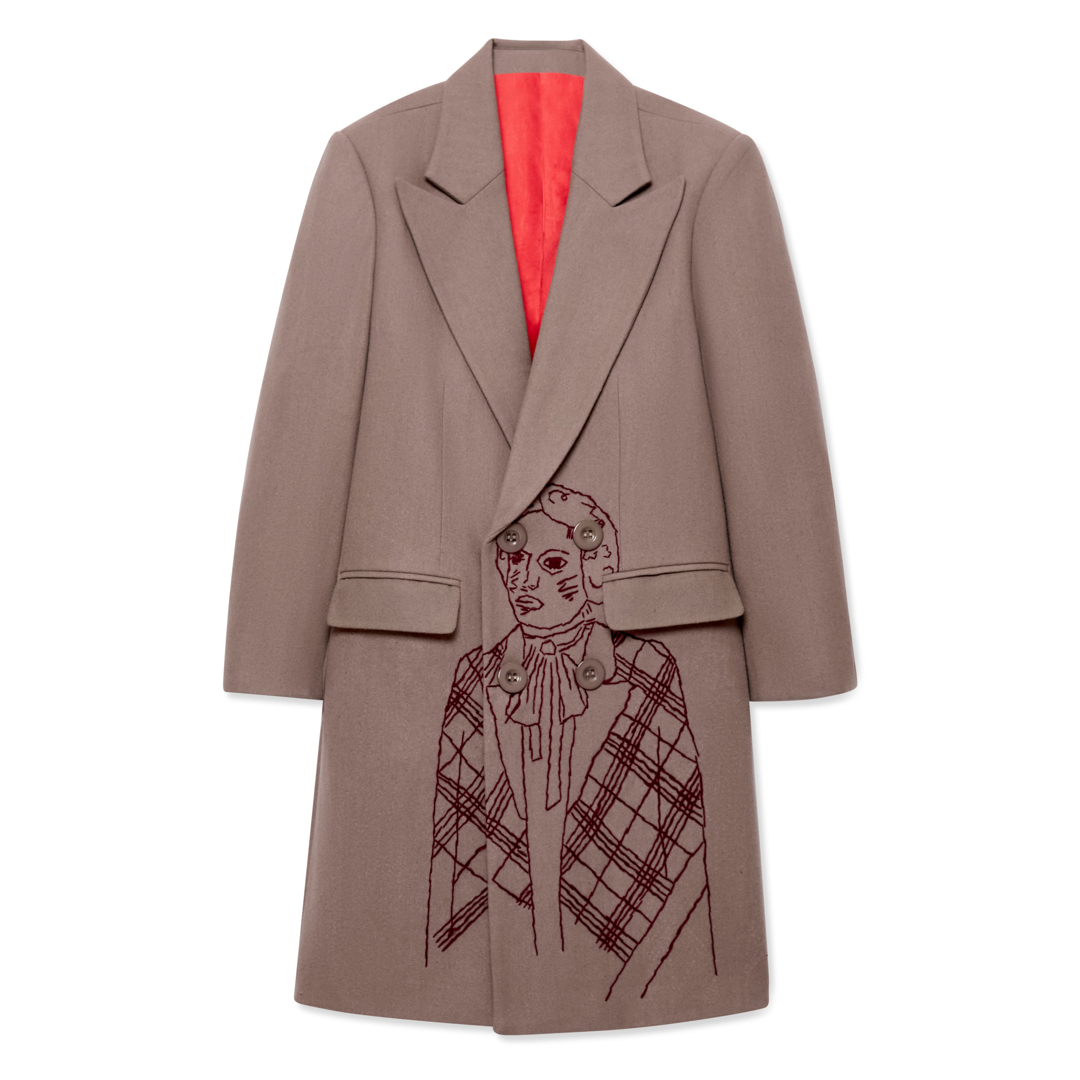 Sketch Topcoat [Red]