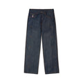 Selvedge Raw Denim Pleated Jeans [Indigo]