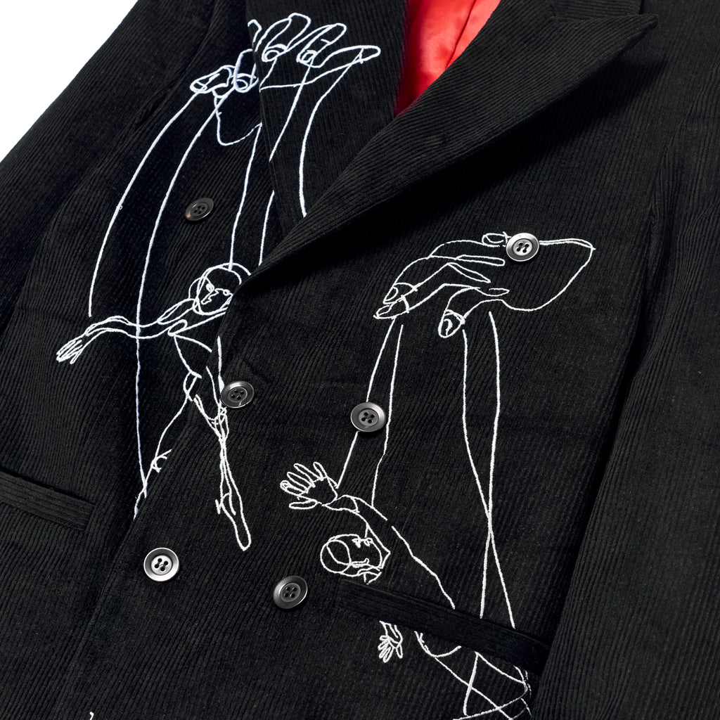 String Puppets Suit Top [Black]
