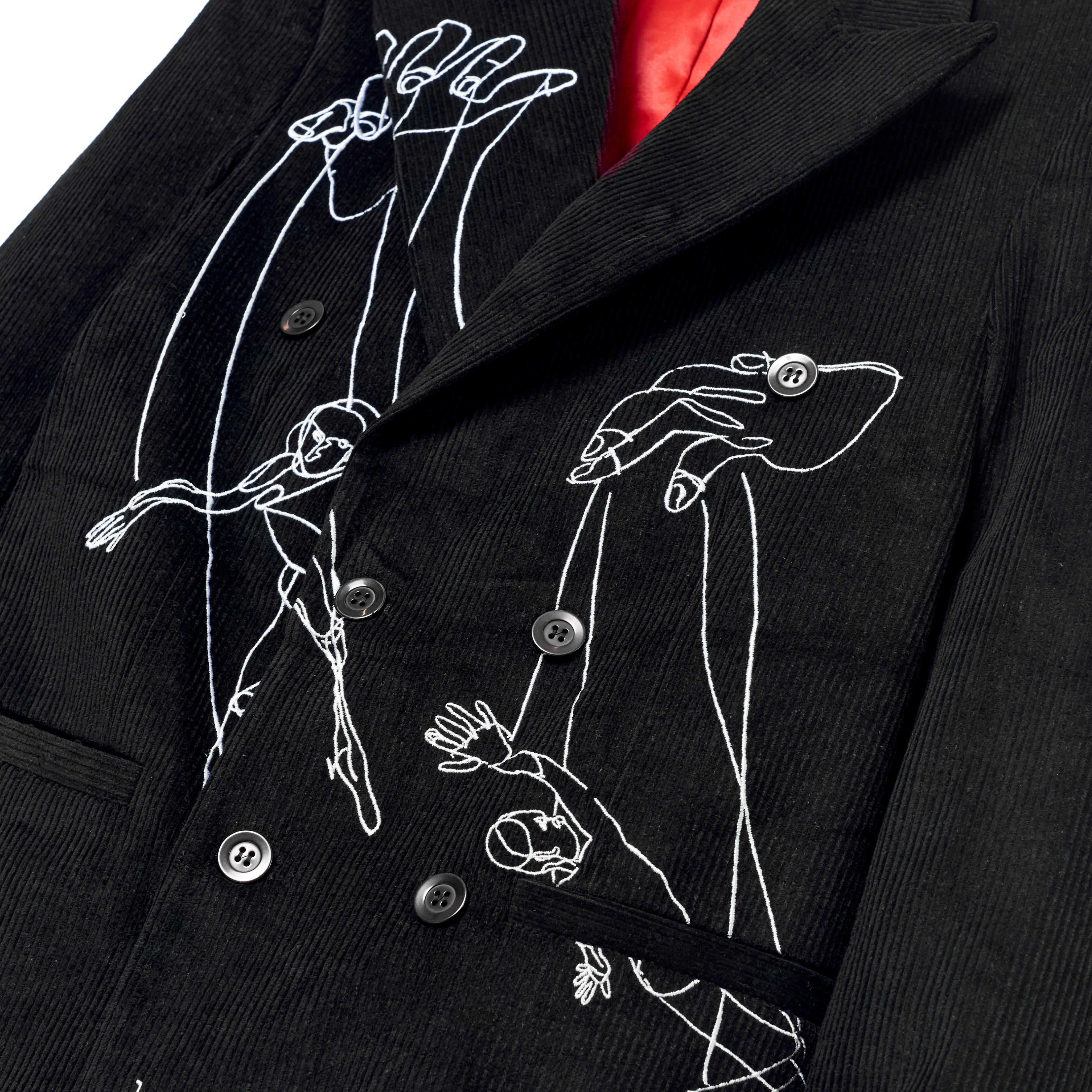 String Puppets Suit Top [Black]