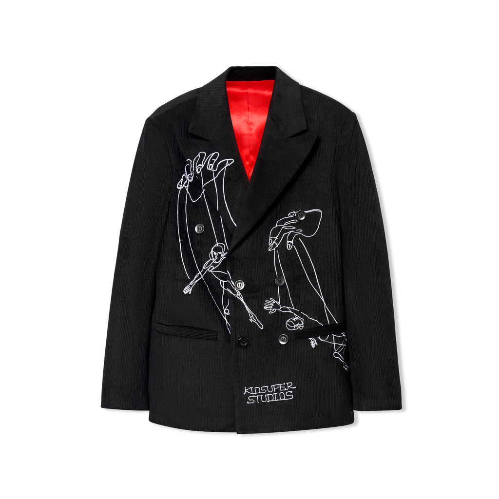 String Puppets Suit Top [Black]