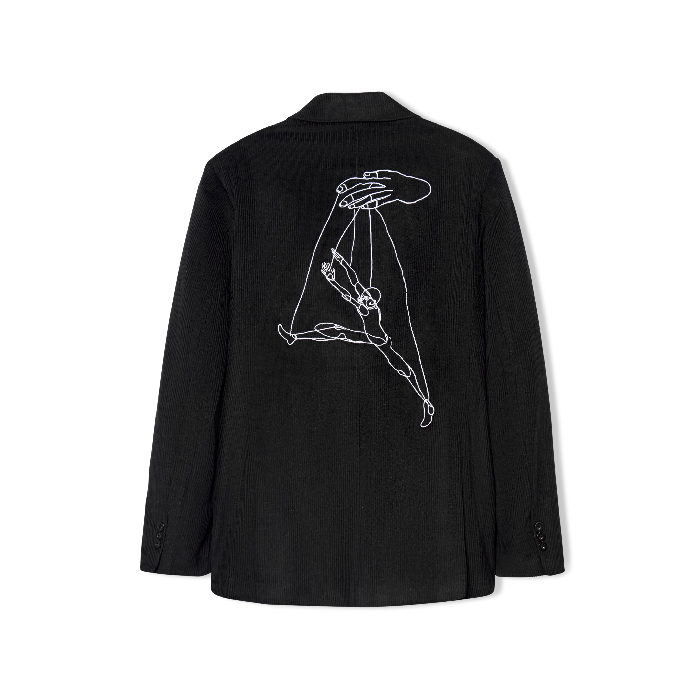 String Puppets Suit Top [Black]