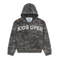 Face Camo Hoodie [Black]