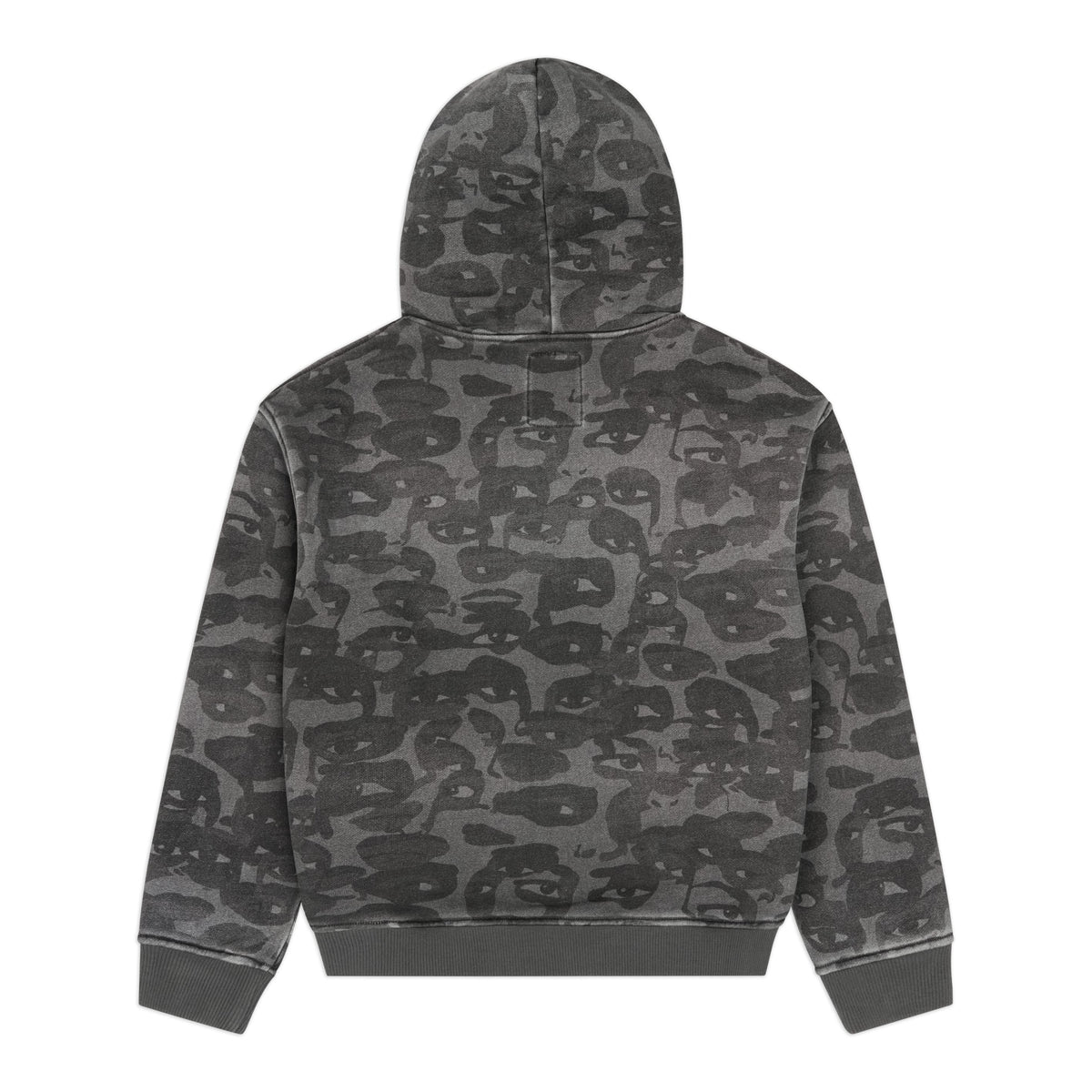 Face Camo Hoodie [Black]