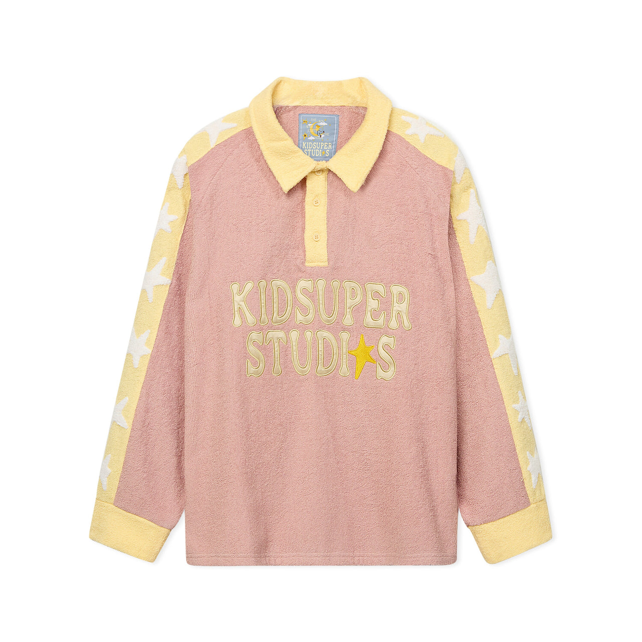 Terrycloth Stars Rugby [Pastel Pink]