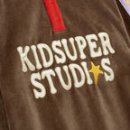 Velour Stars Rugby [Brown]
