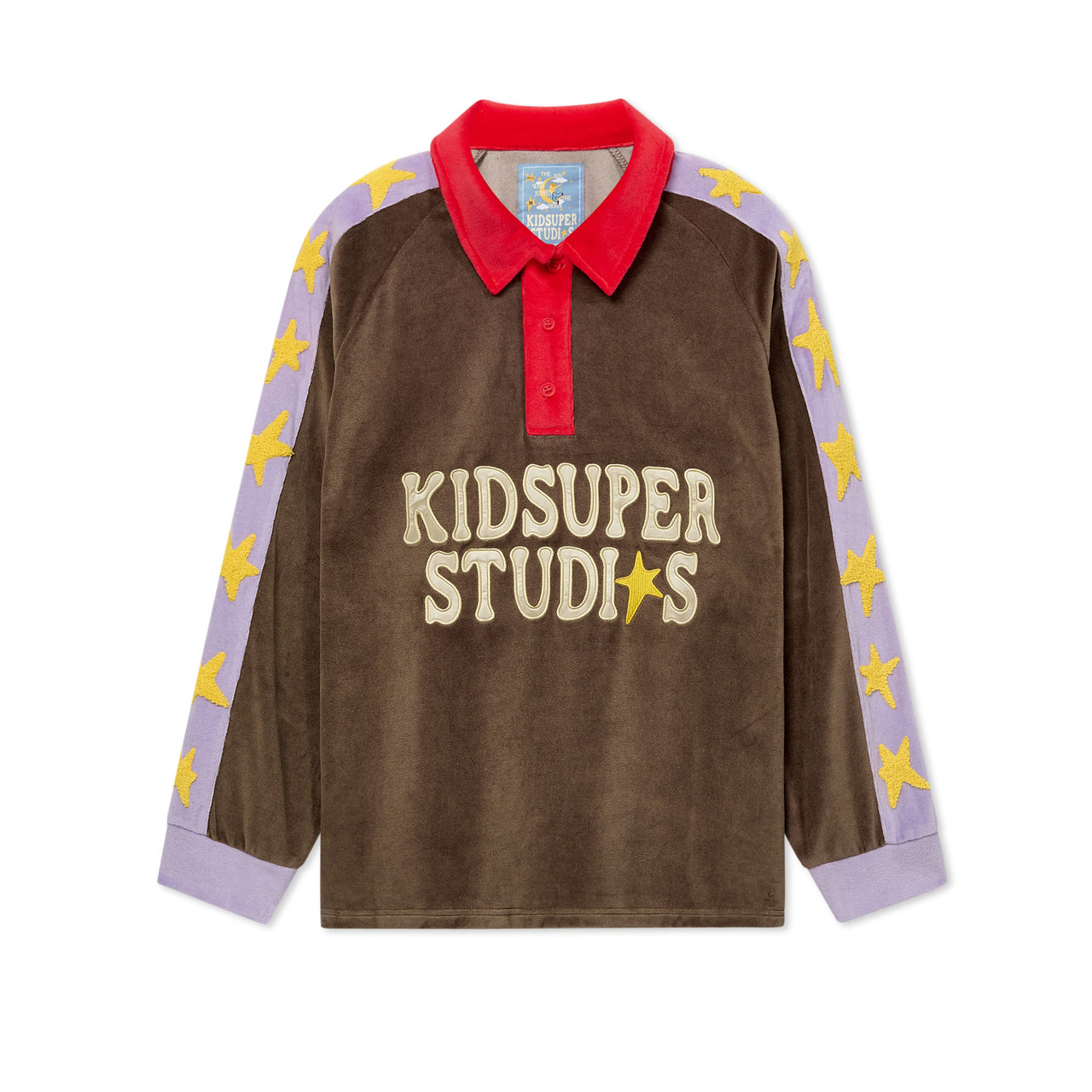 Velour Stars Rugby [Brown]