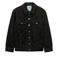 Manuscript Embroidered Jacket [Black]