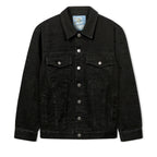 Manuscript Embroidered Jacket [Black]
