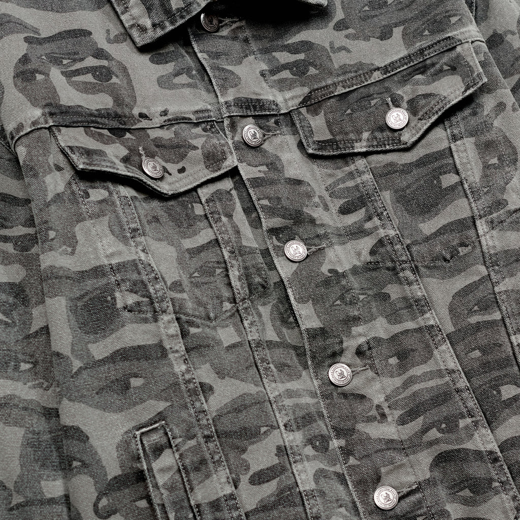Face Camo Jacket [Black]