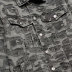 Face Camo Jacket [Black]