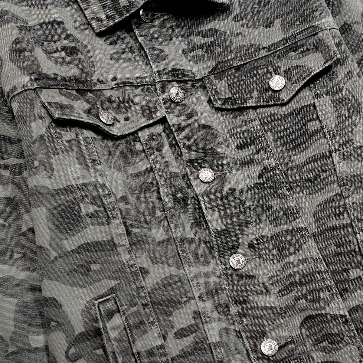 Face Camo Jacket [Black]