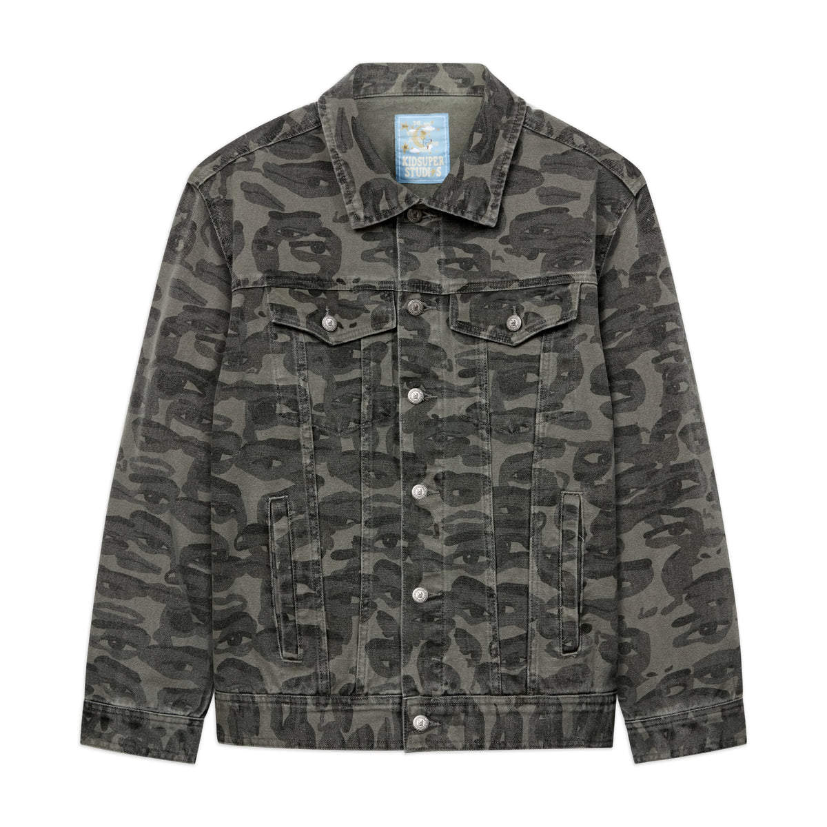 Face Camo Jacket [Black]