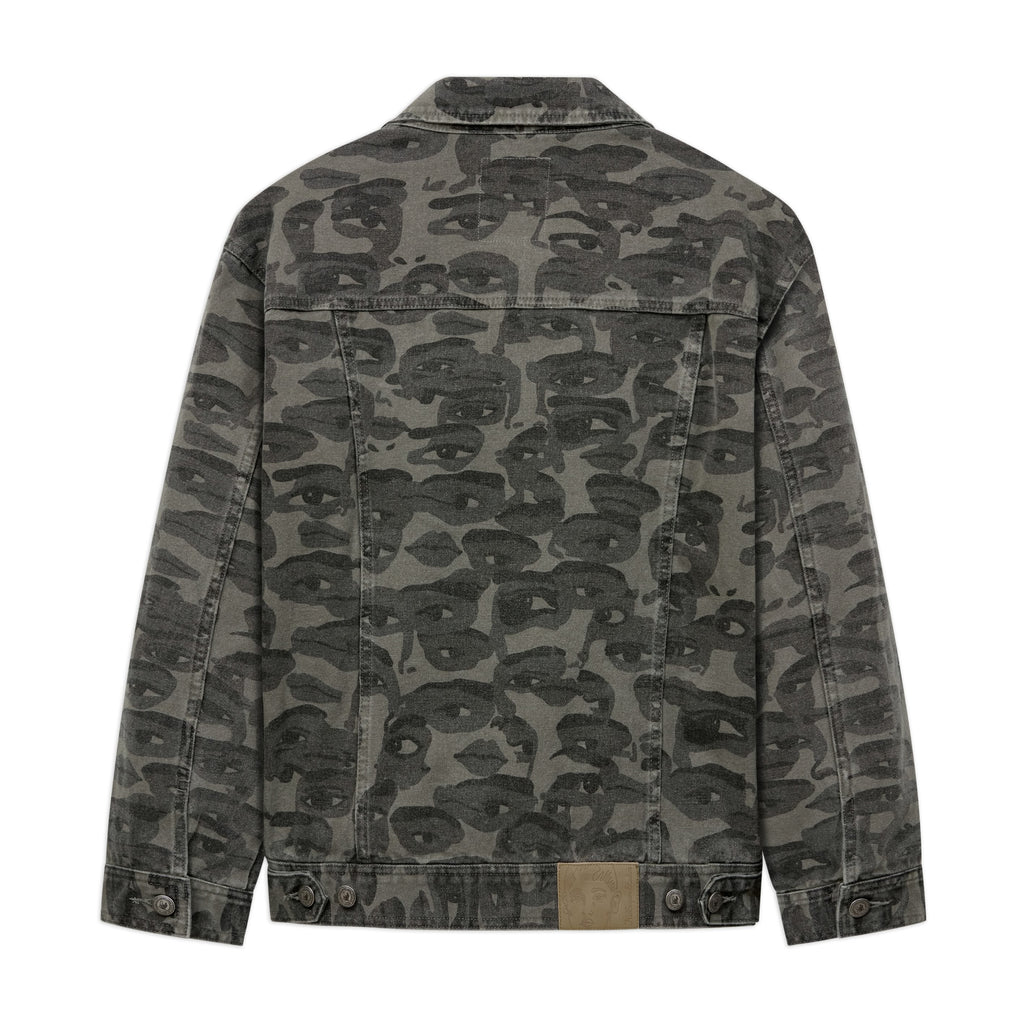 Face Camo Jacket [Black]