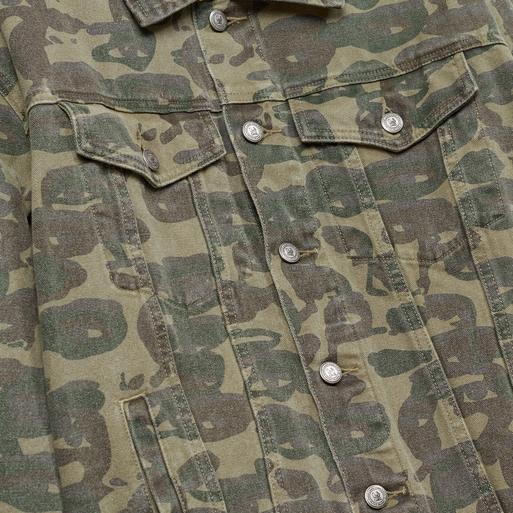 Face Camo Jacket [Dark Green]