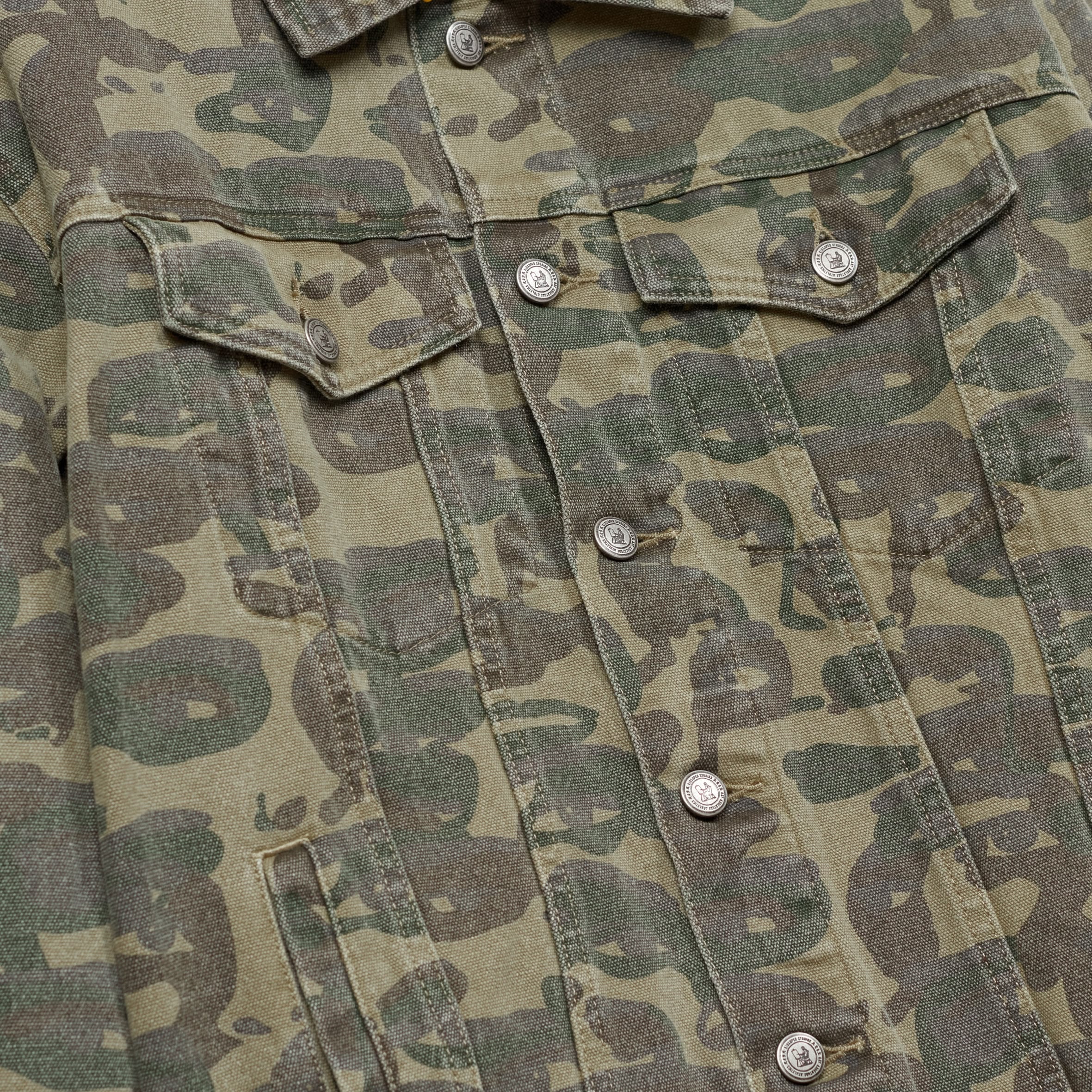 Face Camo Jacket [Dark Green]