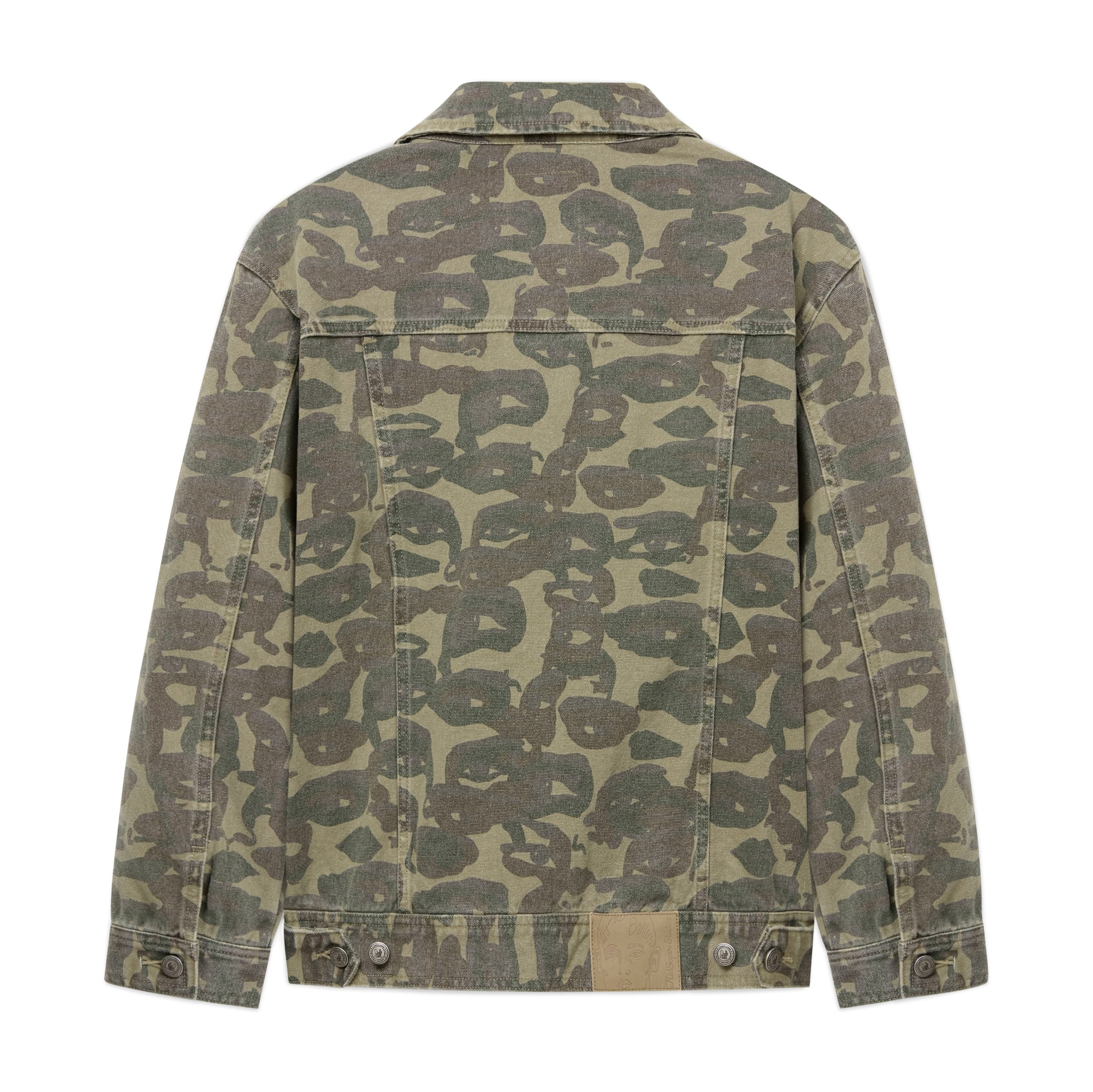 Face Camo Jacket [Dark Green]