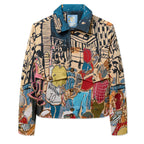 Jacquard Pocket Detail Jacket [Multi]