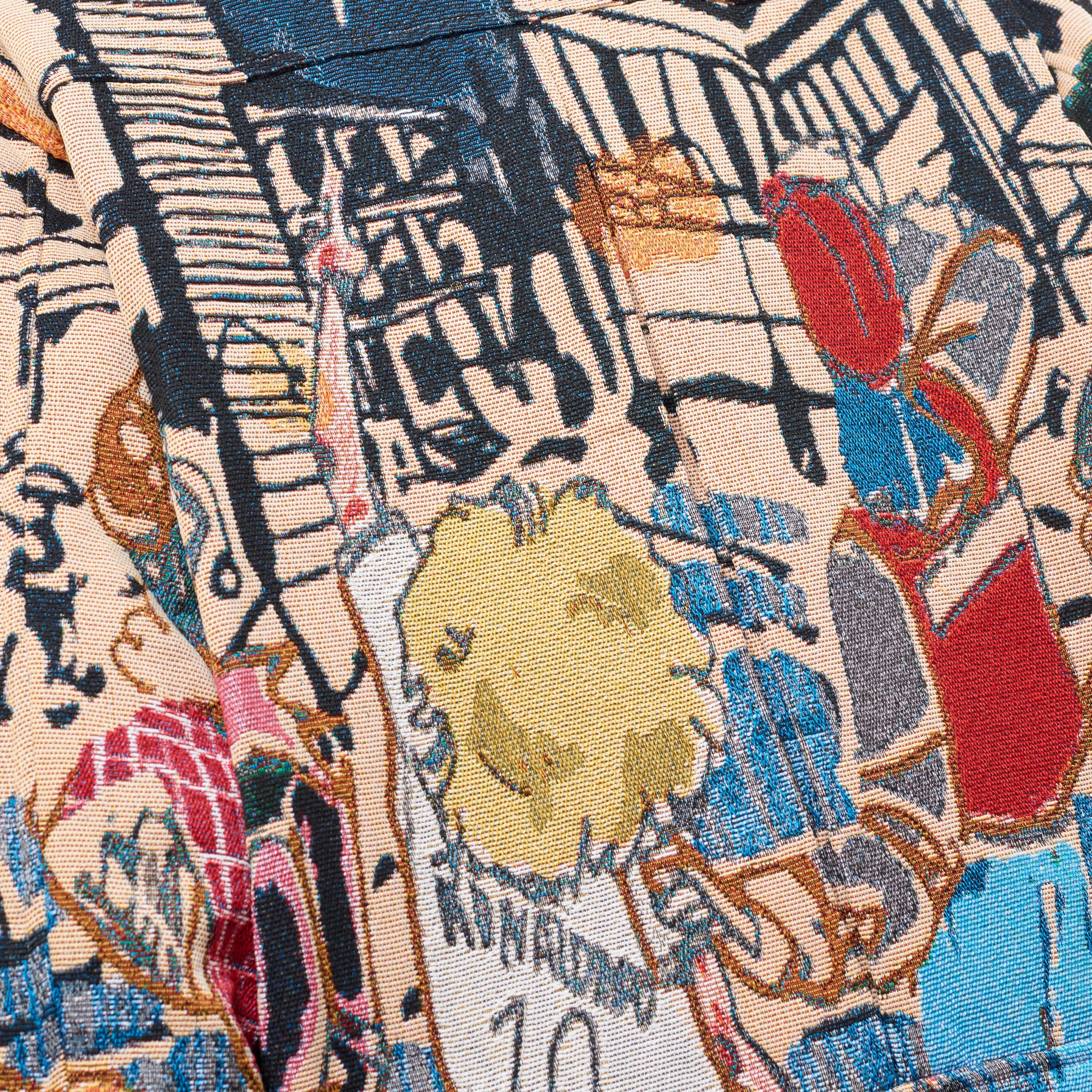 Jacquard Pocket Detail Jacket [Multi]