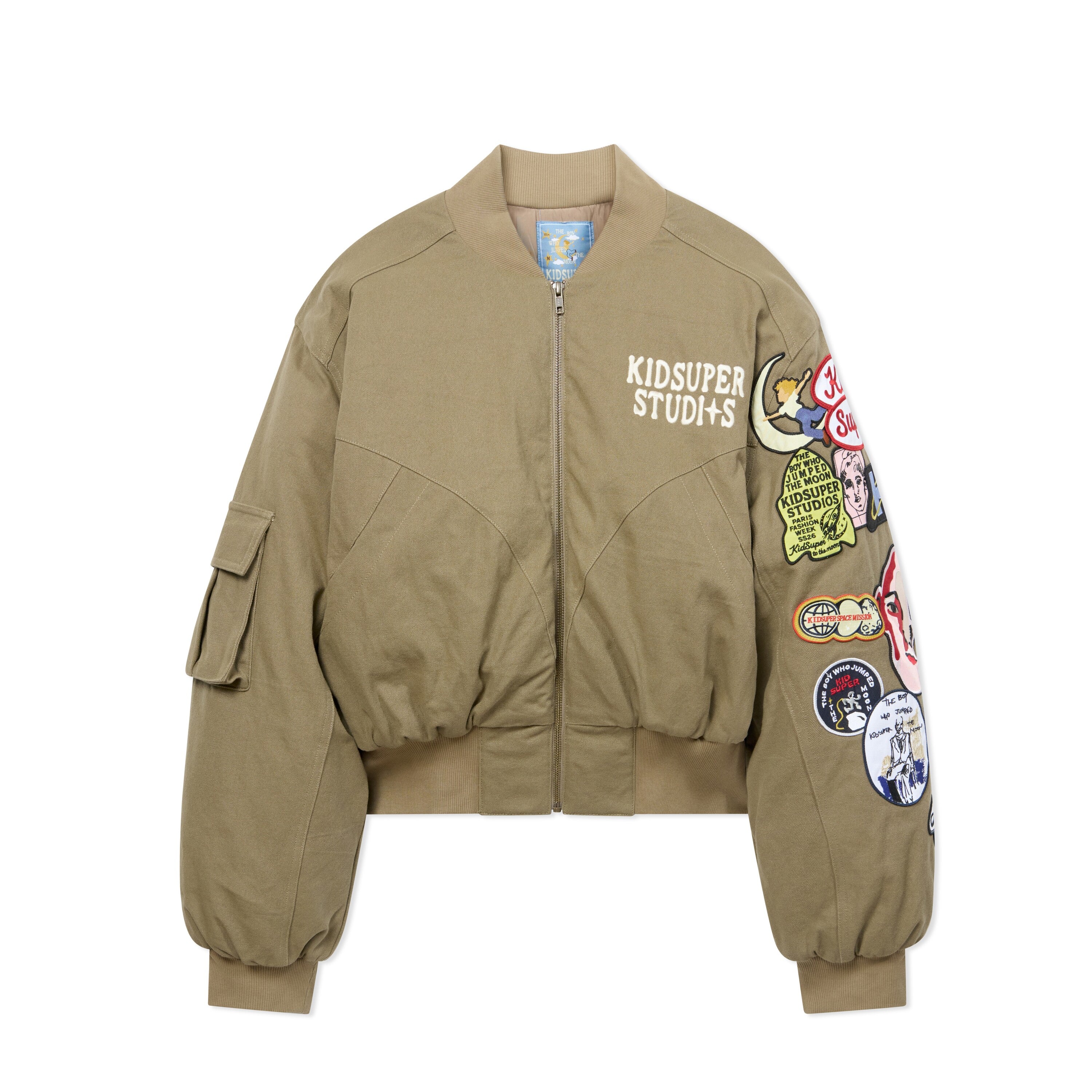 2024年】お歳暮ギフト KIDSUPER ブルゾン EMBROIDARY SPORTS JACKET