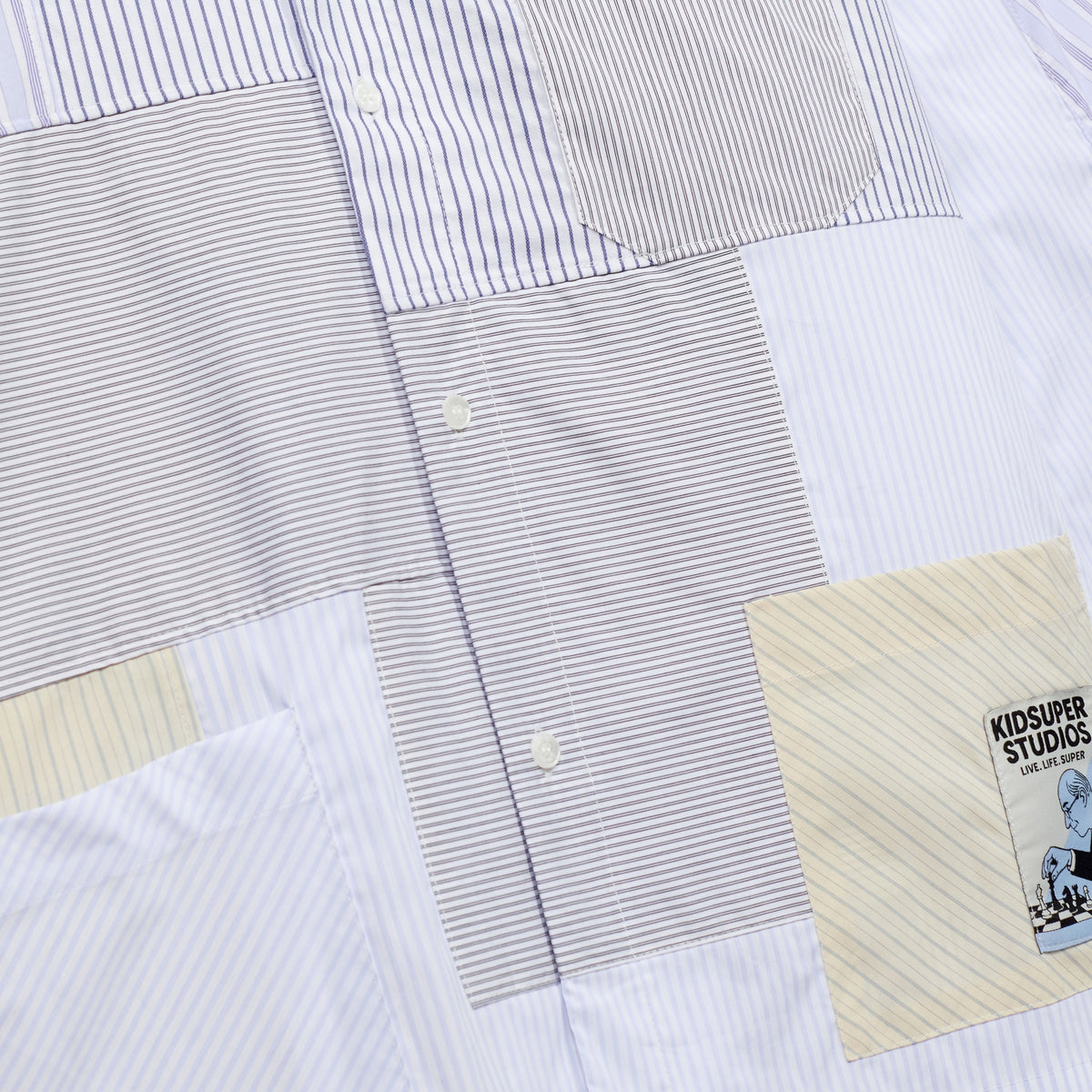 Patchwork Overshirt [Multi]