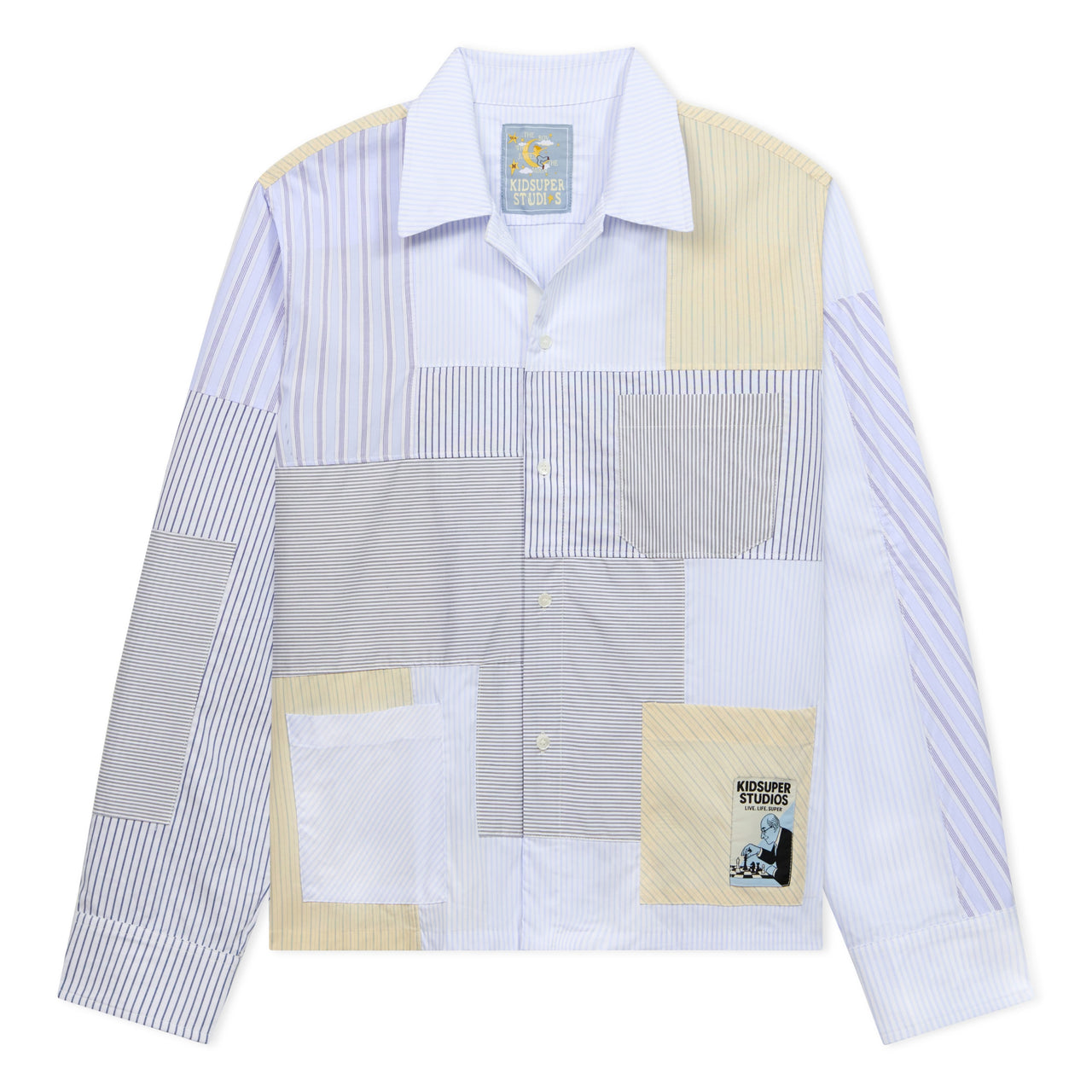 Patchwork Overshirt [Multi]
