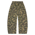 Face Camo Wide Leg Jean [Dark Green]