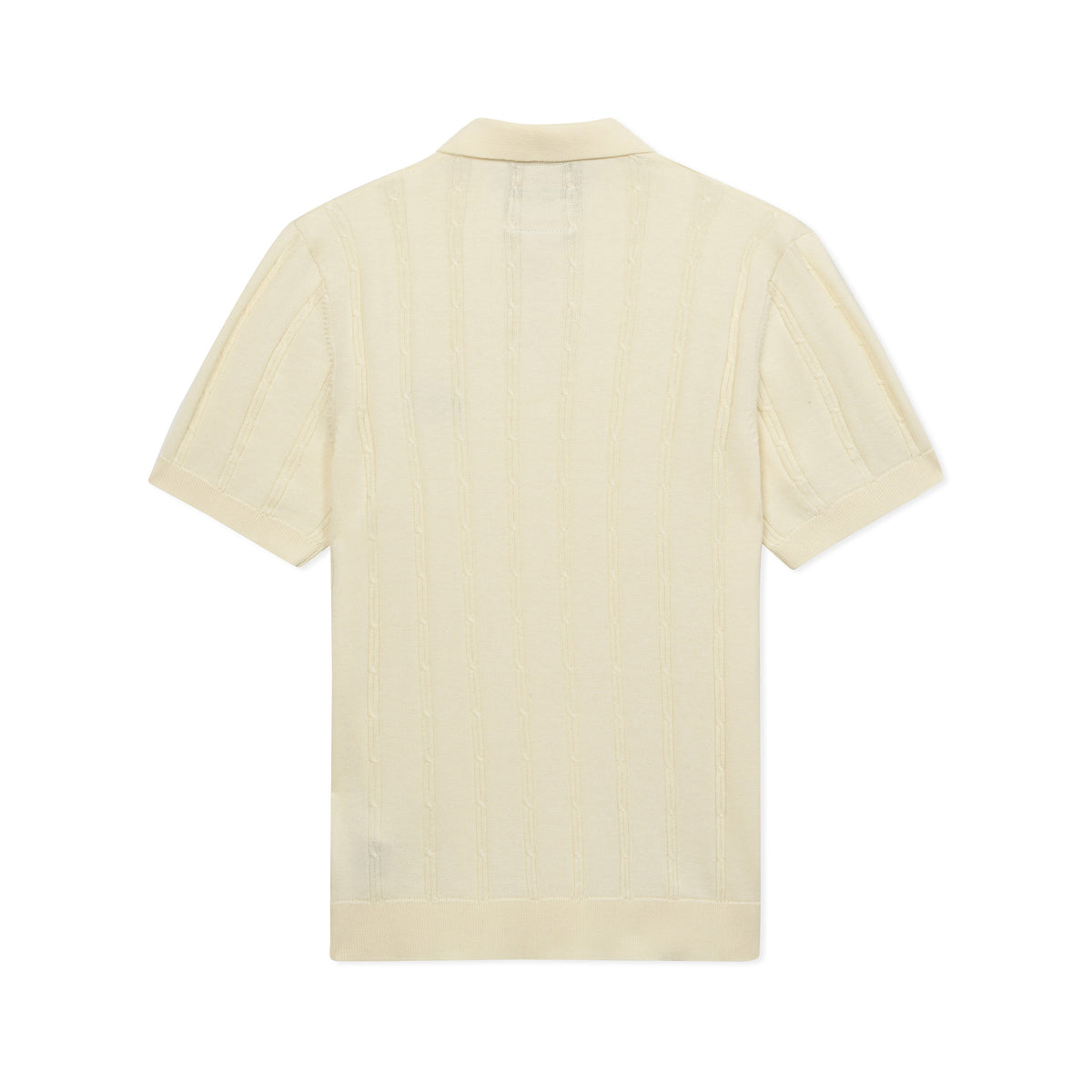 Painters Logo Knit Polo [Cream]