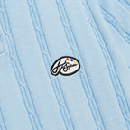 Painters Logo Knit Polo [Light Blue]