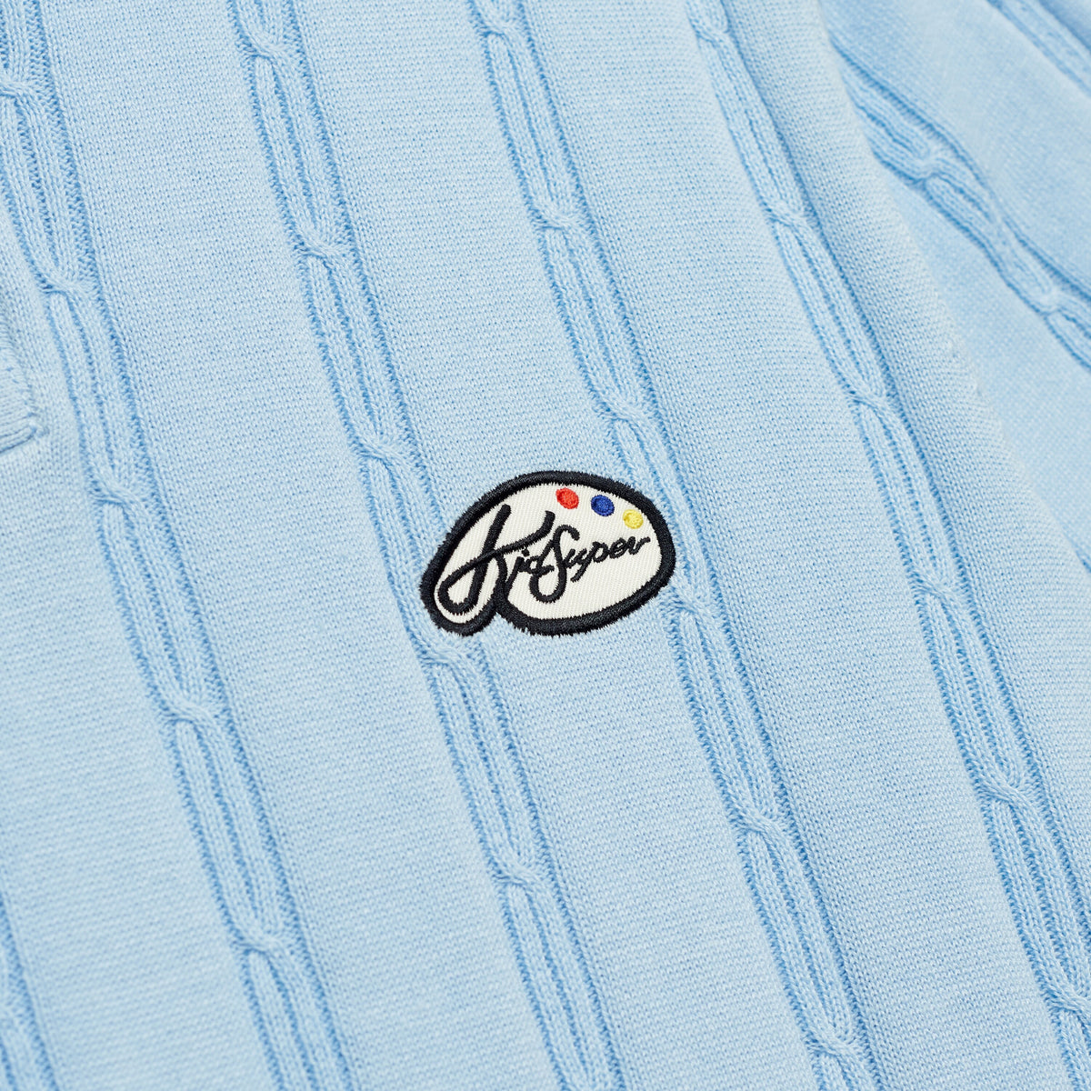 Painters Logo Knit Polo [Light Blue]