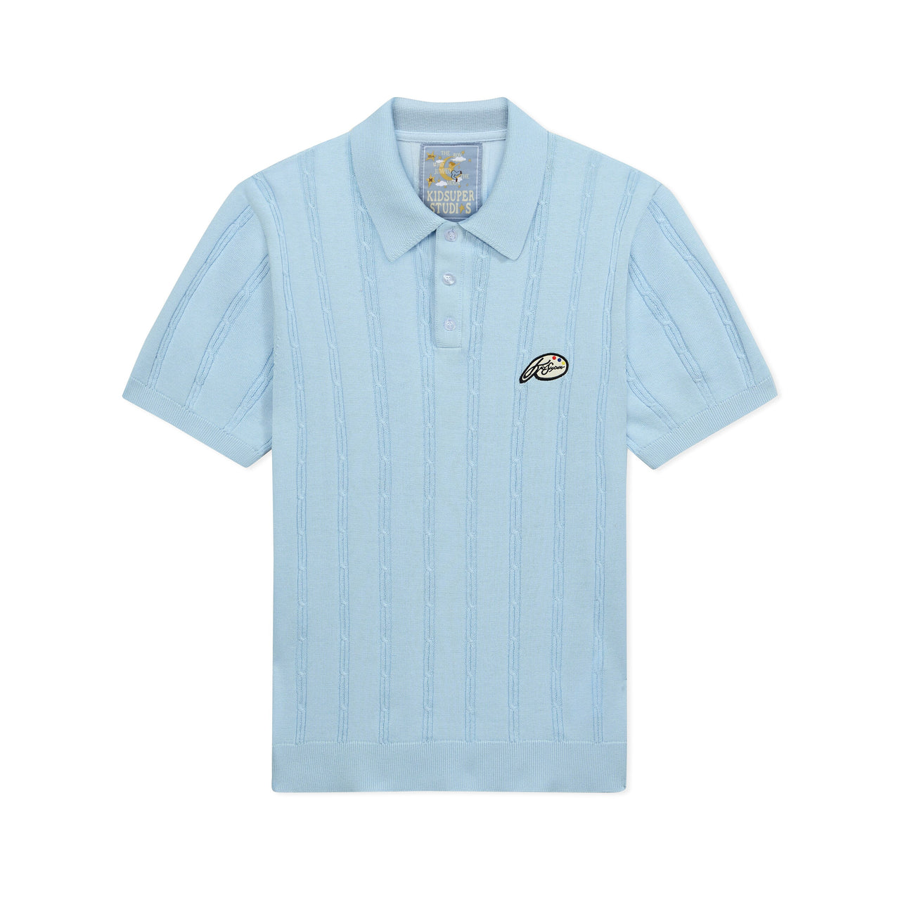 Painters Logo Knit Polo [Light Blue]