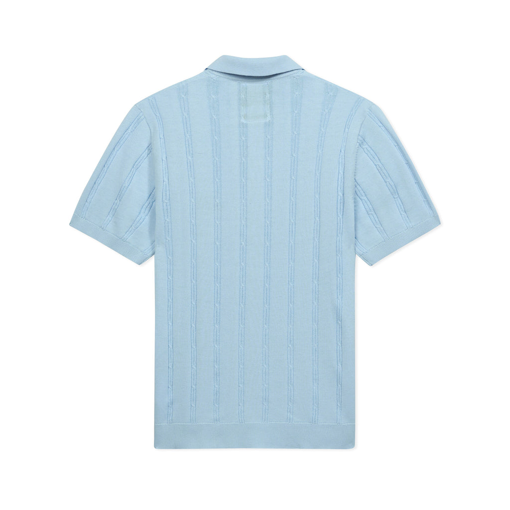 Painters Logo Knit Polo [Light Blue]