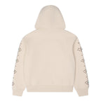 Dove & Eye Studded Hoodie [Vintage White]