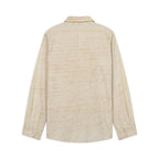 Manuscript Embroidered Shirt [Cream]