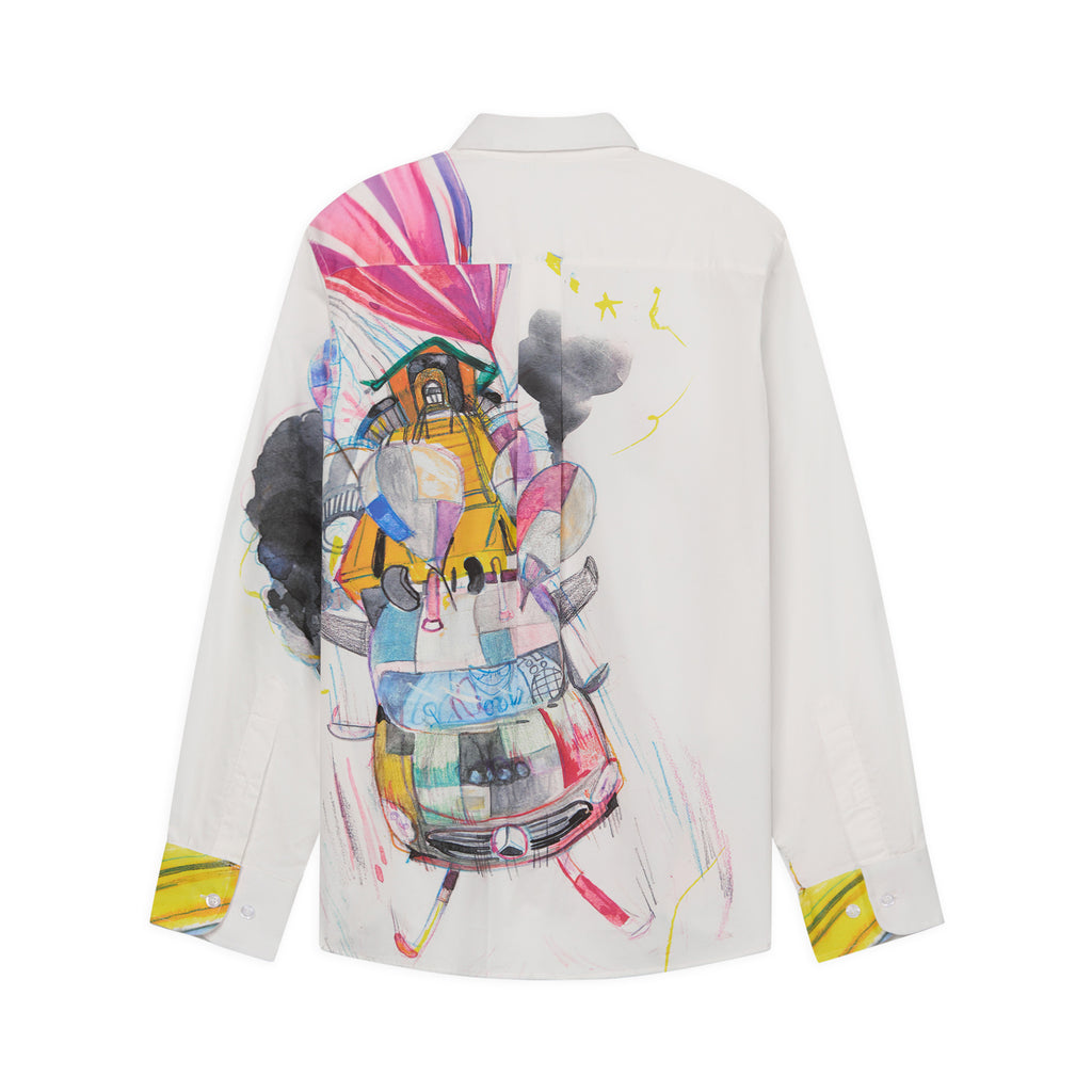 Slingshot Button Up [White]