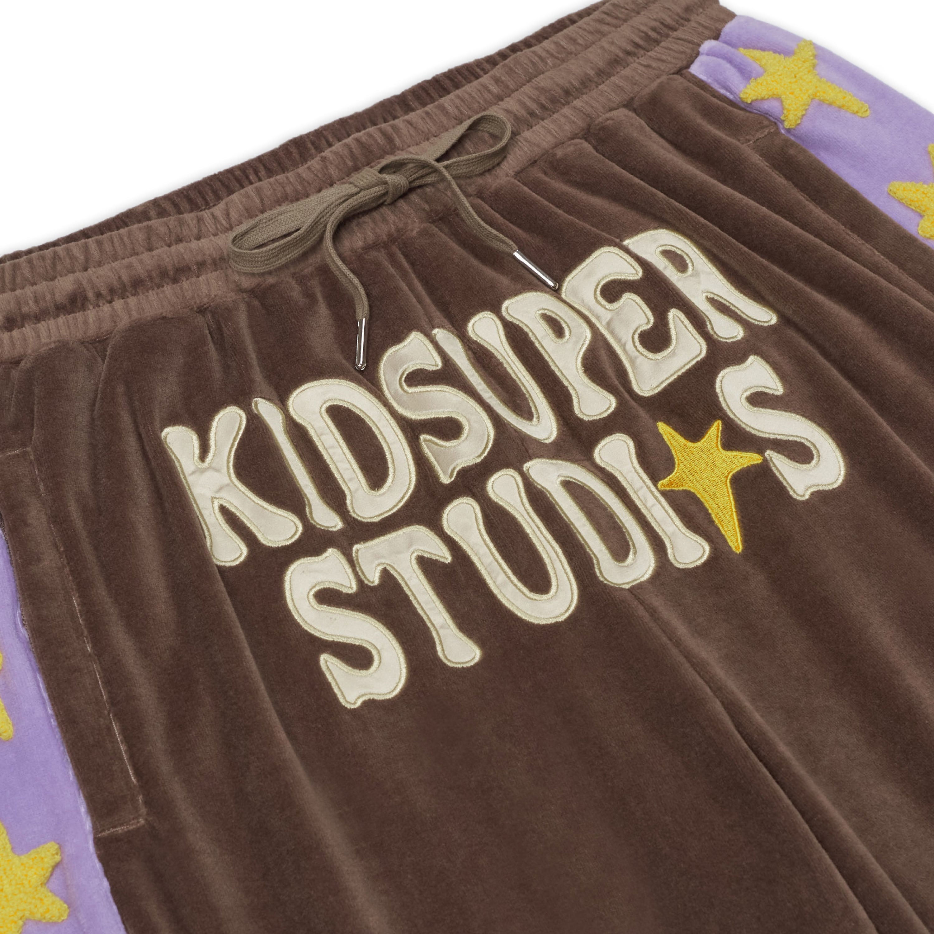 Velour Stars shorts [Brown]