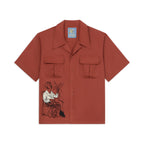 Technicolor Dreams Lycra Shirt [Burgundy]