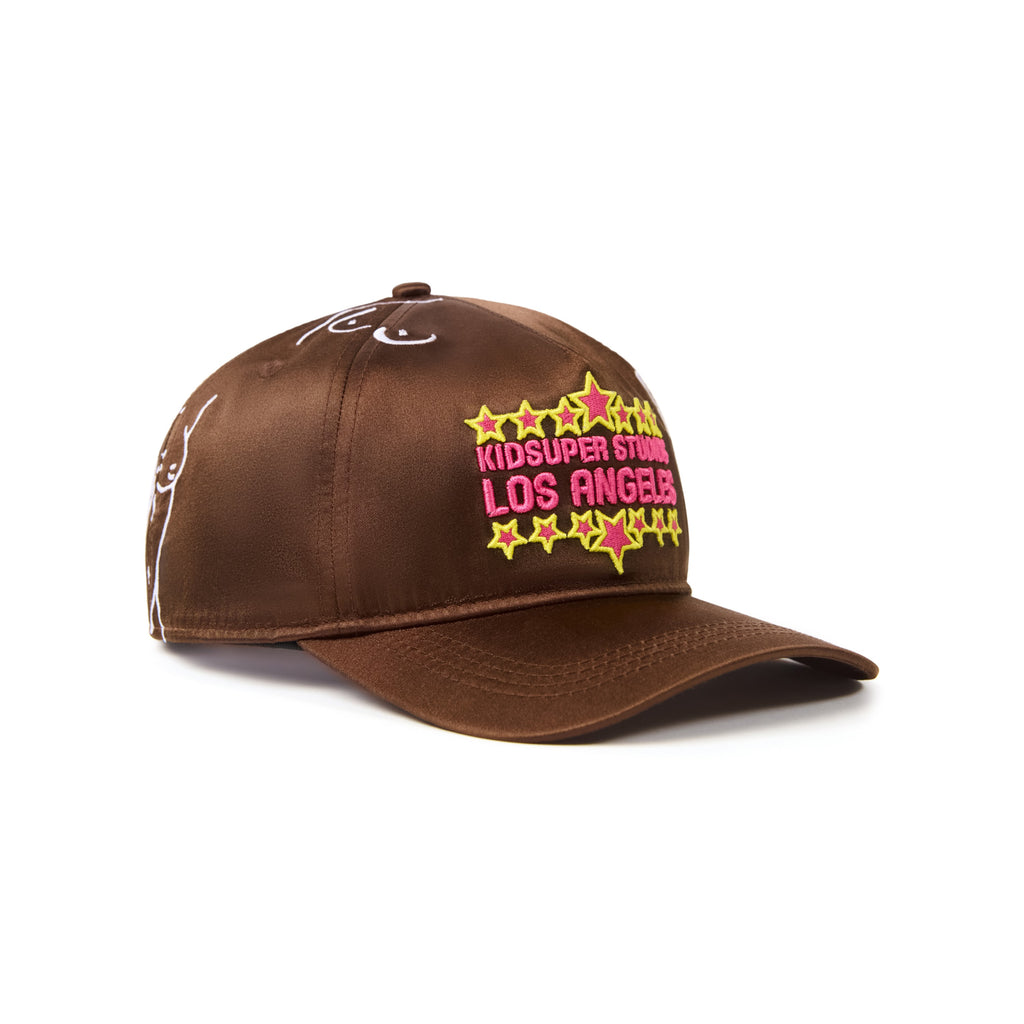 KS LA Nylon Snapback Hat [Brown]