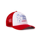 Puff print Trucker Hat [Red]