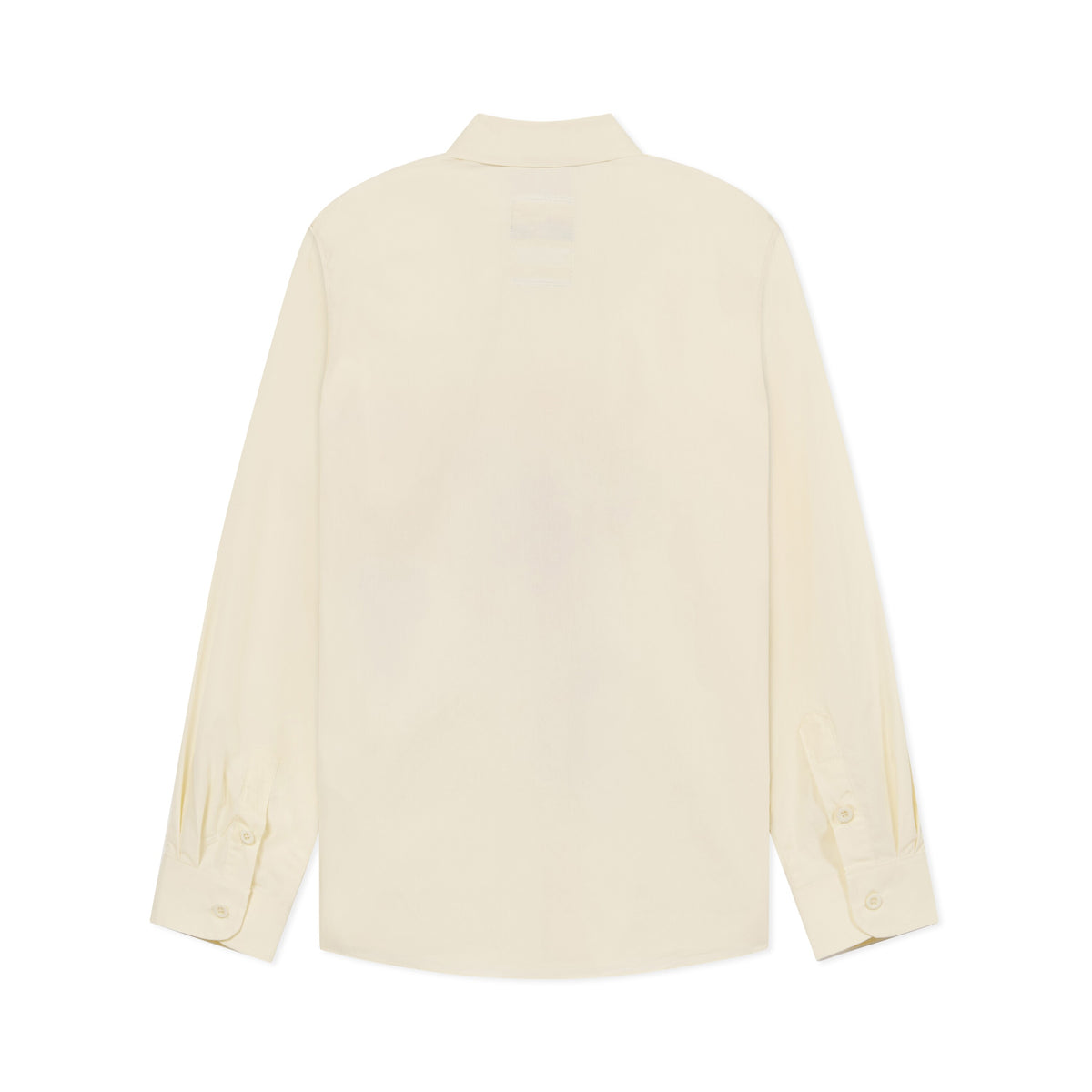 Girl Painting Button Up Shirt [White]